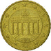 Niemcy - RFN, 10 Euro Cent, 2002, Stuttgart, EF(40-45), Mosiądz, KM:210