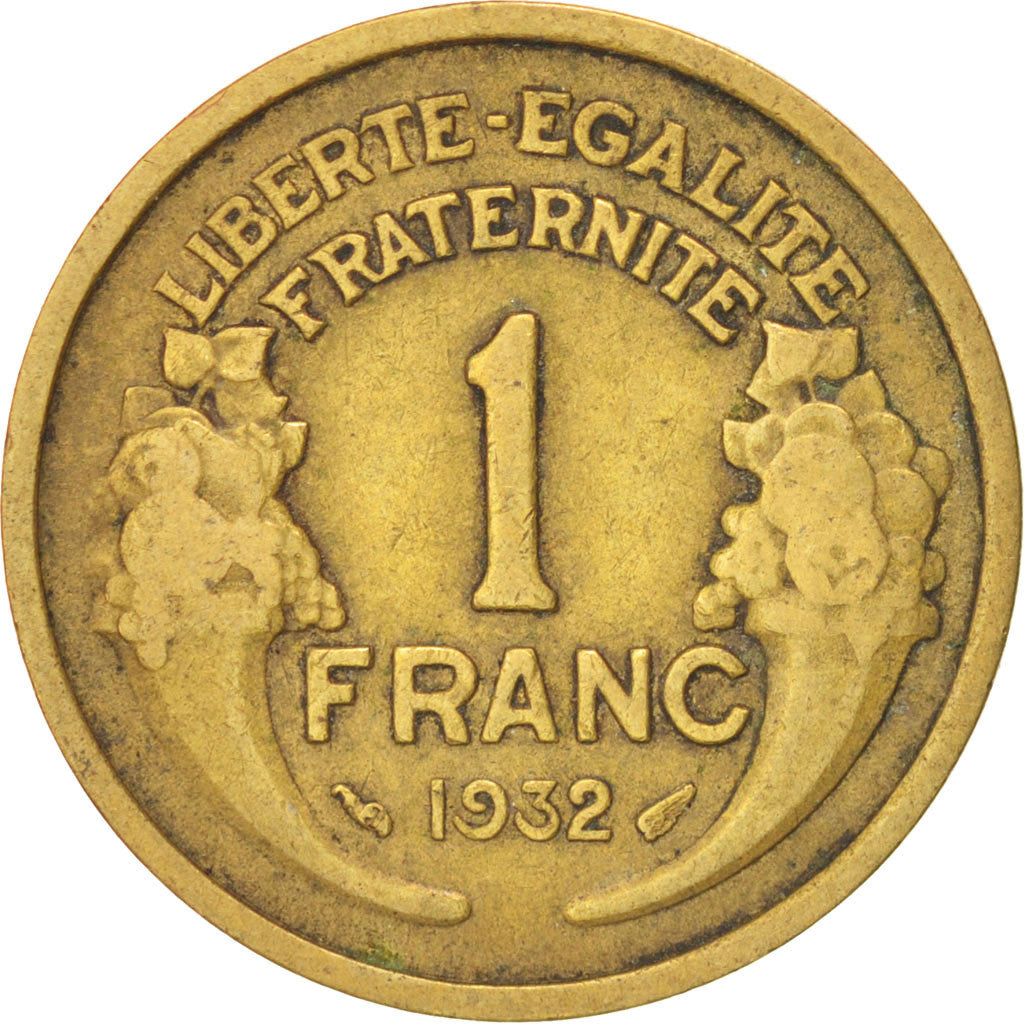 France, Morlon, Franc, 1932, Paris, KM:885