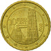 Austria, 10 Euro Cent, 2002, MS(60-62), Brass, KM:3085