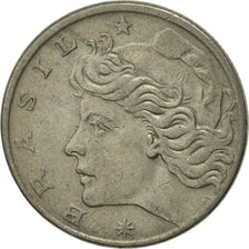 Coin, Brazil, 10 Centavos, 1967, AU(55-58), Copper-nickel, KM:578.1