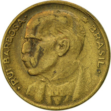 Moneda, Brasil, 20 Centavos, 1951, MBC+, Aluminio - bronce, KM:562