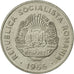 Moneta, Rumunia, 15 Bani, 1966, MS(60-62), Nikiel powlekany stalą, KM:93