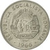 Coin, Romania, 25 Bani, 1966, MS(60-62), Nickel Clad Steel, KM:94