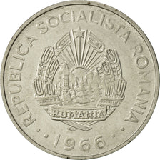 Moneta, Romania, 3 Lei, 1966, SPL, Acciaio ricoperto in nichel, KM:96