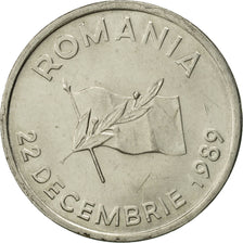 Coin, Romania, 10 Lei, 1992, MS(60-62), Nickel Clad Steel, KM:108