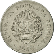 Romania, 25 Bani, 1960, MS(60-62), Nickel Clad Steel, KM:88