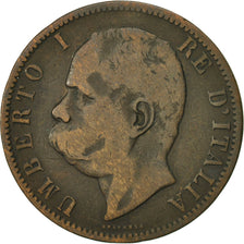Coin, Italy, Umberto I, 10 Centesimi, 1894, Birmingham, EF(40-45), Copper