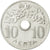 Moneta, Grecja, 10 Lepta, 1969, MS(60-62), Metal podstawowy, KM:TS31