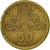 Coin, Greece, Constantine II, 50 Lepta, 1973, EF(40-45), Copper-nickel, KM:97.1