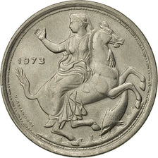 Greece, Constantine II, 20 Drachmai, 1973, AU(55-58), Copper-nickel, KM:111