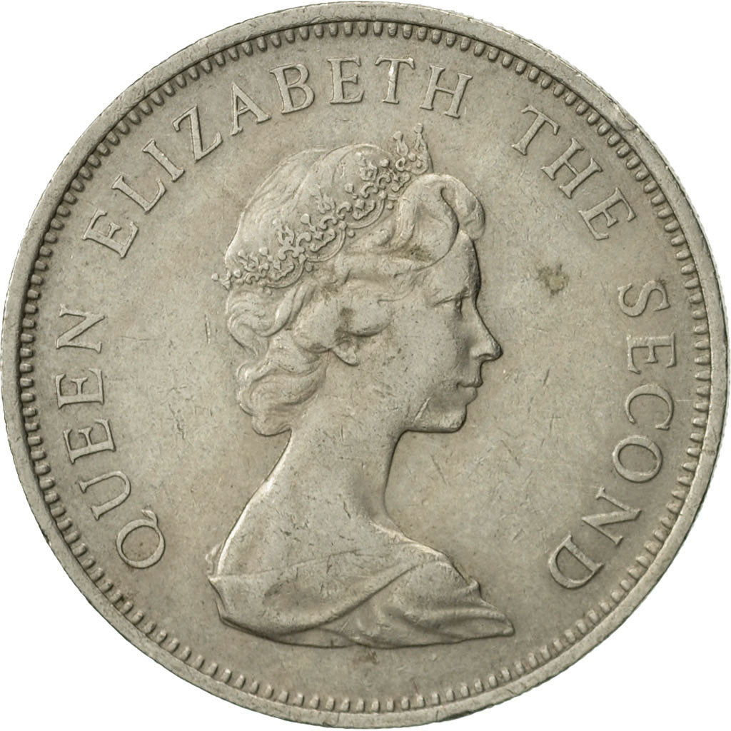 Moneda, Jersey, Elizabeth II, 10 New Pence, 1968, EBC, Cobre - níquel, KM:33
