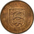Moneta, Jersey, Elizabeth II, New Penny, 1971, BB+, Bronzo, KM:30