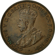 Jersey, George V, 1/24 Shilling, 1926, AU(50-53), Bronze, KM:13