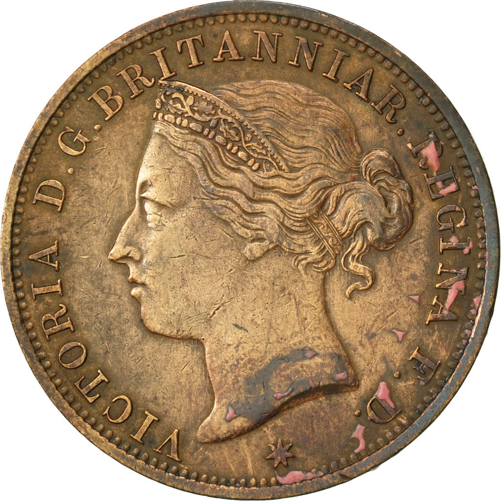 Jersey, Victoria, 1/12 Shilling, 1888, EF(40-45), Bronze, KM:8