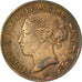 Jersey, Victoria, 1/12 Shilling, 1888, EF(40-45), Bronze, KM:8
