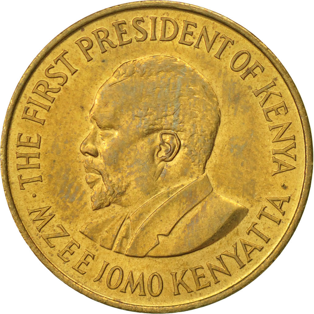 Monnaie, Kenya, 5 Cents, 1971, TTB+, Nickel-brass, KM:10