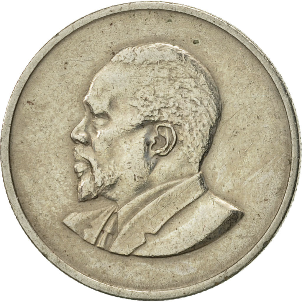 Coin, Kenya, 50 Cents, 1966, AU(50-53), Copper-nickel, KM:4