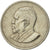 Moneta, Kenia, 50 Cents, 1966, AU(50-53), Miedź-Nikiel, KM:4