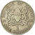Moneda, Kenia, Shilling, 1966, MBC+, Cobre - níquel, KM:5