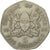 Coin, Kenya, 5 Shillings, 1985, British Royal Mint, AU(50-53), Copper-nickel