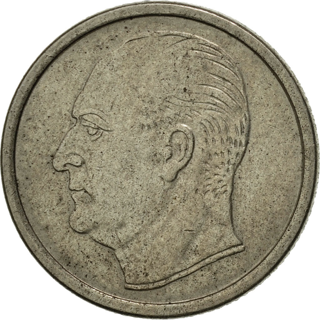 Coin, Norway, Olav V, 25 Öre, 1962, AU(50-53), Copper-nickel, KM:407