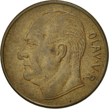 Norway, Olav V, 5 Öre, 1960, AU(50-53), Bronze, KM:405