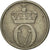 Moneta, Norvegia, Olav V, 10 Öre, 1960, SPL-, Rame-nichel, KM:411