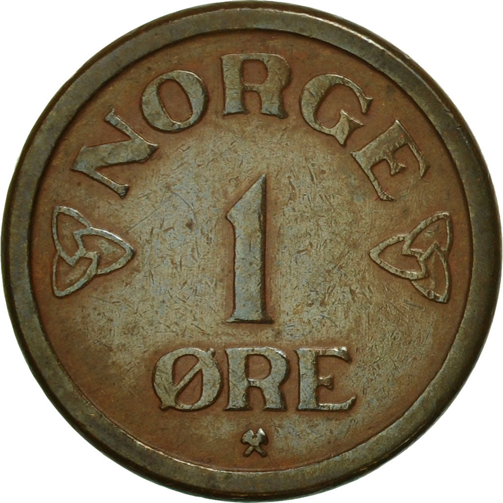 Coin, Norway, Haakon VII, Ore, 1952, AU(50-53), Bronze, KM:367