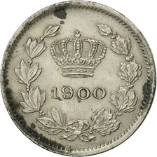Romania, Carol I, 5 Bani, 1900, AU(50-53), Copper-nickel, KM:28