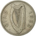 Moneda, REPÚBLICA DE IRLANDA, Florin, 1962, MBC+, Cobre - níquel, KM:15a