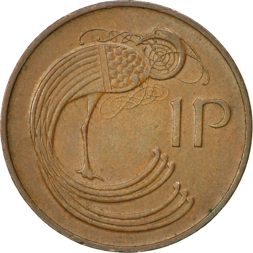 Münze, IRELAND REPUBLIC, Penny, 1976, SS+, Bronze, KM:20