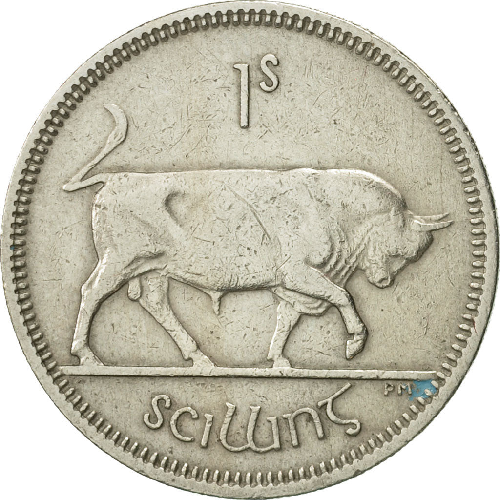 Monnaie, IRELAND REPUBLIC, Shilling, 1963, TTB+, Copper-nickel, KM:14A