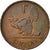 Moneta, REPUBLIKA IRLANDII, Penny, 1942, EF(40-45), Bronze, KM:11