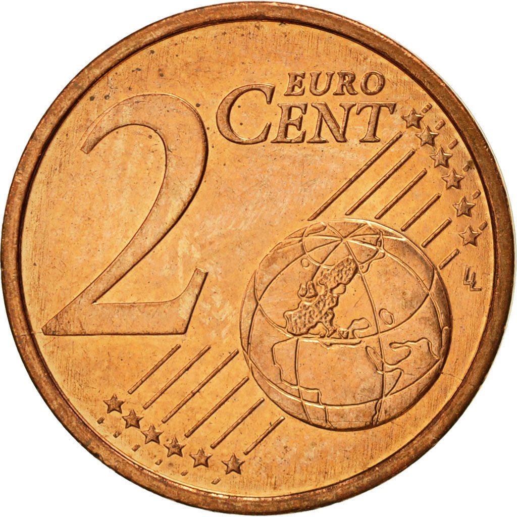 REPUBBLICA D’IRLANDA, 2 Euro Cent, 2006, SPL-, Acciaio placcato rame, KM:33