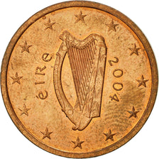 IRELAND REPUBLIC, 2 Euro Cent, 2004, SUP, Copper Plated Steel, KM:33