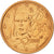 Coin, France, 2 Euro Cent, 2000, MS(60-62), Copper Plated Steel, KM:1283