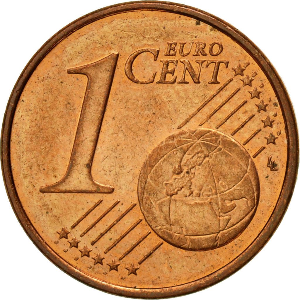 IRELAND REPUBLIC, Euro Cent, 2003, EF(40-45), Copper Plated Steel, KM:32
