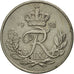 Coin, Denmark, Frederik IX, 10 Öre, 1952, Copenhagen, EF(40-45), Copper-nickel