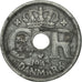 Coin, Denmark, Christian X, 25 Öre, 1943, Copenhagen, EF(40-45), Zinc