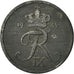 Monnaie, Danemark, Frederik IX, 2 Öre, 1955, Copenhagen, TTB, Zinc, KM:840.1