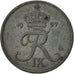 Coin, Denmark, Frederik IX, 5 Öre, 1957, Copenhagen, EF(40-45), Zinc, KM:843.2