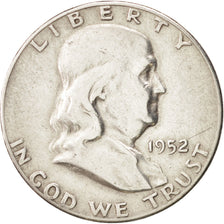 United States, Franklin Half Dollar, 1952, KM 199