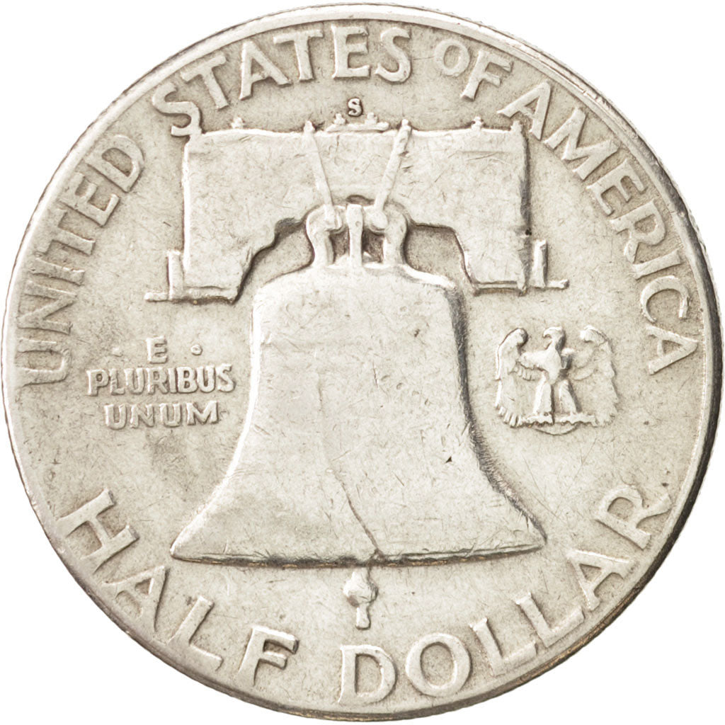 United States, Franklin Half Dollar, 1952, KM 199