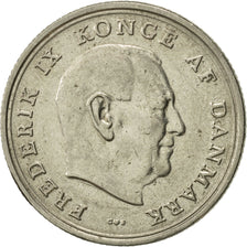 Coin, Denmark, Frederik IX, Krone, 1965, Copenhagen, EF(40-45), Copper-nickel