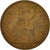 Moneta, Wielka Brytania, Elizabeth II, Penny, 1962, EF(40-45), Bronze, KM:897