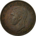 Coin, Great Britain, George VI, Penny, 1939, EF(40-45), Bronze, KM:845