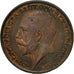 Coin, Great Britain, George V, Farthing, 1912, AU(55-58), Bronze, KM:808.1