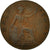 Monnaie, Grande-Bretagne, George V, 1/2 Penny, 1921, TB, Bronze, KM:809