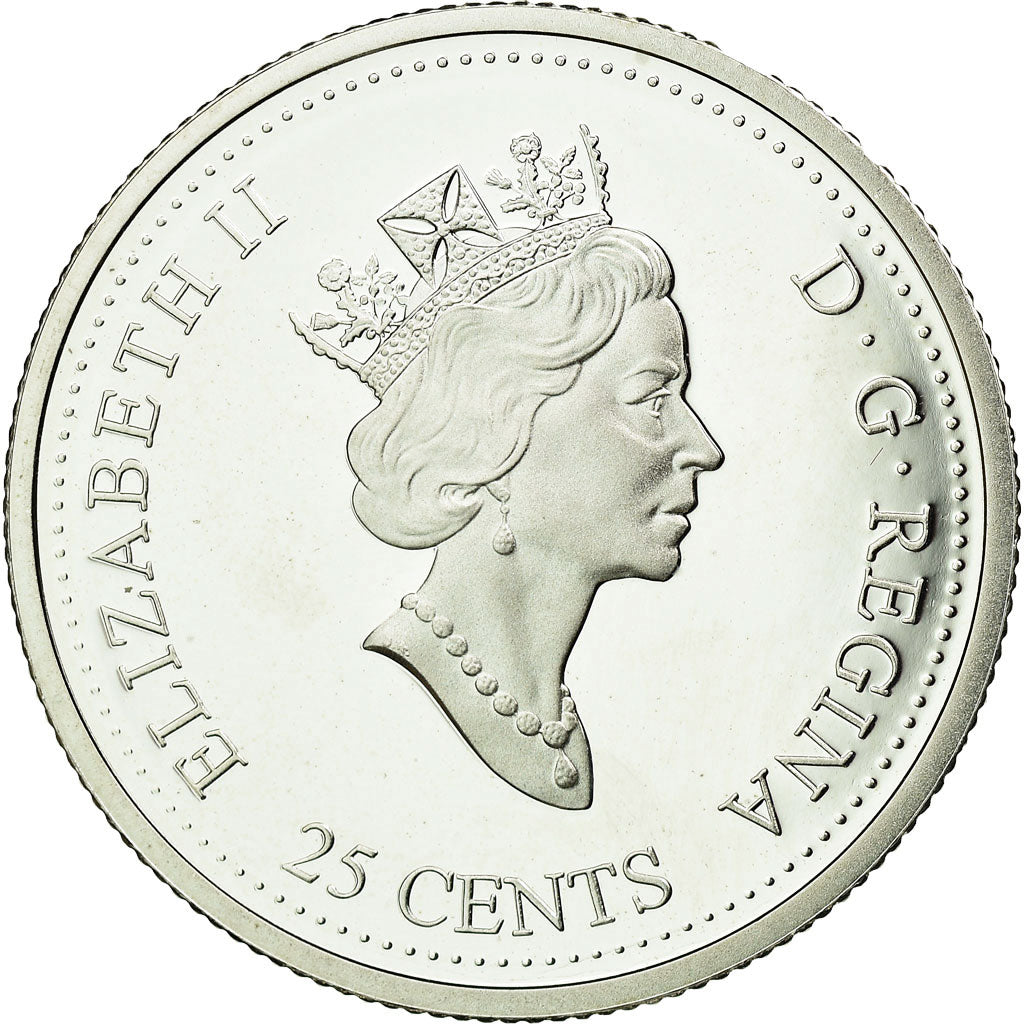 Moneta, Canada, Elizabeth II, 25 Cents, 2000, Royal Canadian Mint, Ottawa, FDC