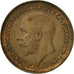 Monnaie, Grande-Bretagne, George V, Farthing, 1929, TTB+, Bronze, KM:825